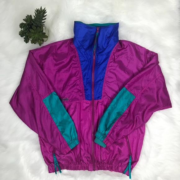 Columbia Jackets & Blazers - COLUMBIA Ski Jacket Vintage 80s Windbreaker 2-in-1